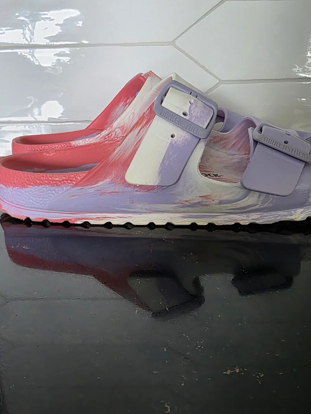 Womens Birkenstock Arizona Evas Size 39. - Picture 3 of 4
